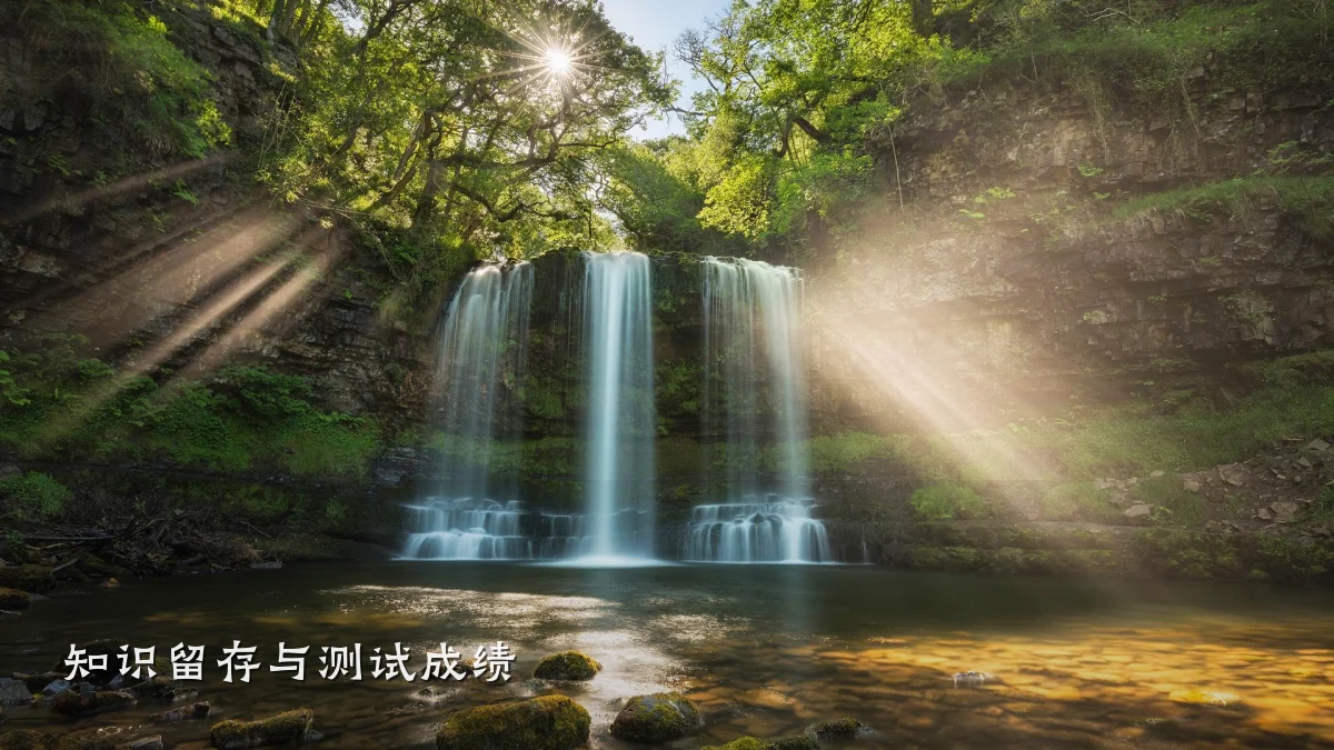 知识留存与测试成绩