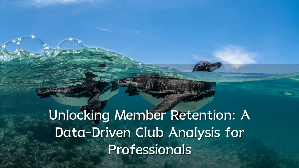 Unlocking Member Retention: A Data-Driven Club Analysis for Professionals